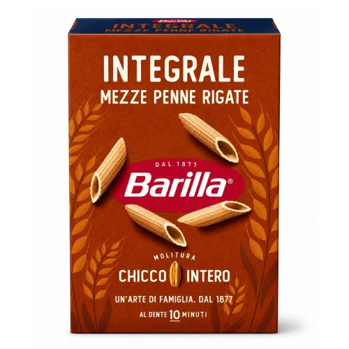 Barilla Integrale Mezze Penne Rigate Makaron Pełnoziarnisty 500 g