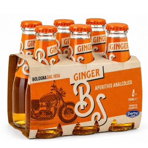 Derby Blue Ginger BS aperitif bezalkoholowy 6 x 100 ml