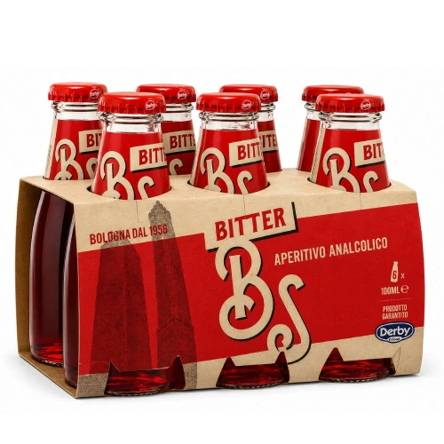 Derby Blue Bitter BS Aperitivo Analcolico 6 x 100 ml