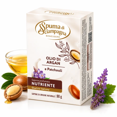 Spuma di Sciampagna Mydło Argan 90 g