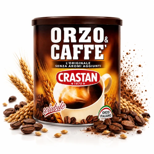 Crastan Orzo & Caffè Kawa Zbożowa z Kawą Rozpuszczalna 120 g