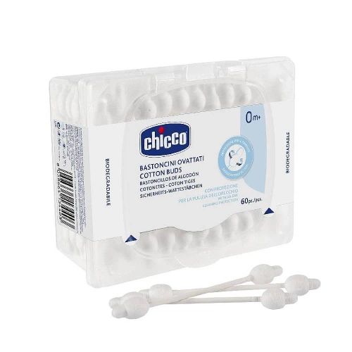 Chicco Patyczki Higieniczne dla Niemowląt 60 szt