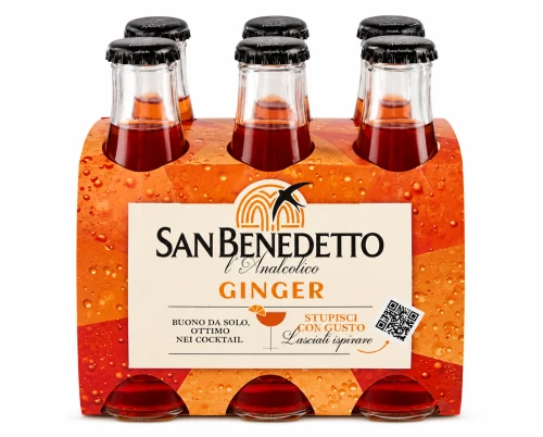 San Benedetto Ben’s Ginger Bezalkoholowy Aperitif 6 × 100 ml