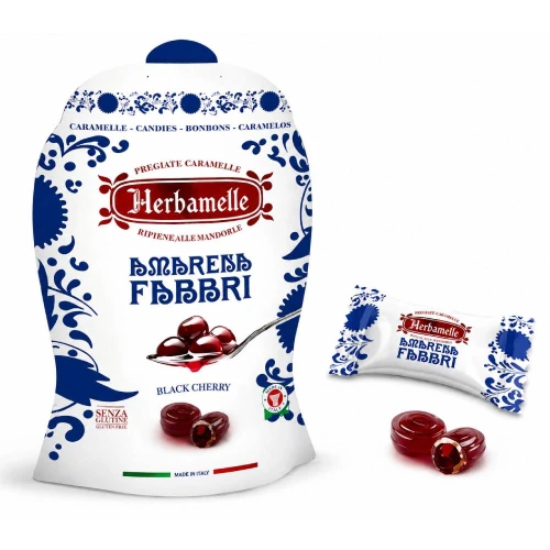 Herbamelle Fabbri Amarena Cukierki Wiśniowe 75 g