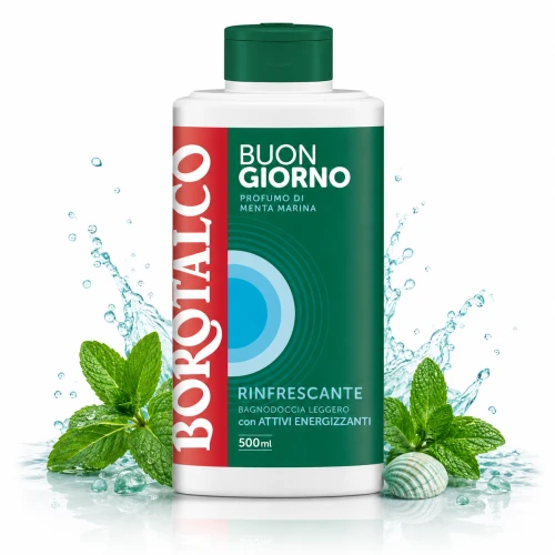 Borotalco Buongiorno Żel pod Prysznic Menta Marina 500 ml