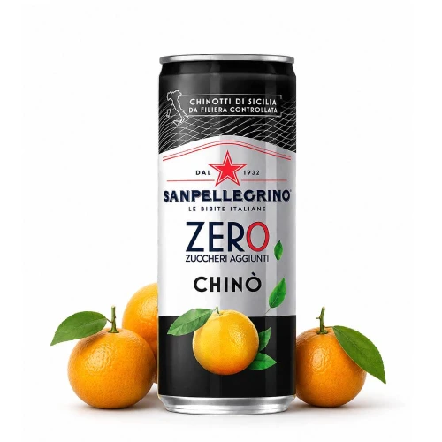 San Pellegrino Zero Chinò Napój Gazowany Chinotto 330 ml