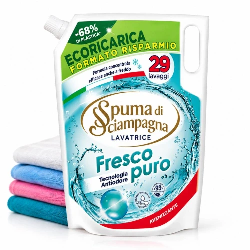 Spuma di Sciampagna płyn do prania Fresco Puro 29 prań 1,3 l