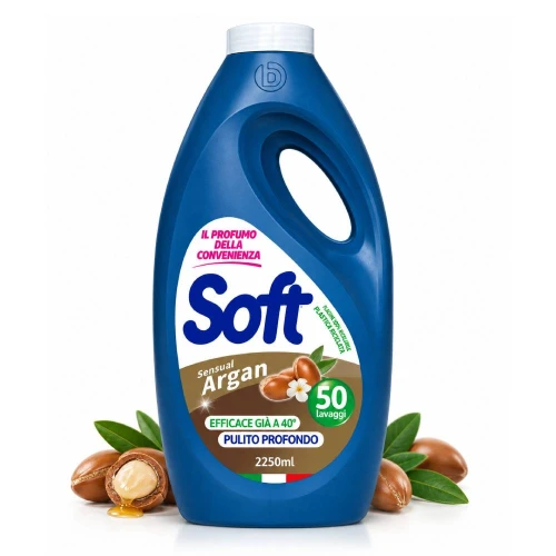Soft płyn do prania Argan 50 prań 2,25 l