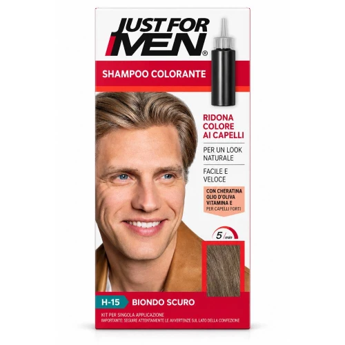Just For Men szampon koloryzujący Ciemny Blond Naturalny H-15