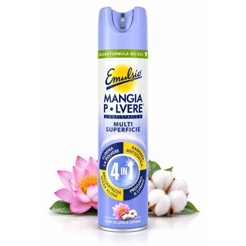 Emulsio Mangiapolvere 4w1 Lotos i Bawełna 300 ml