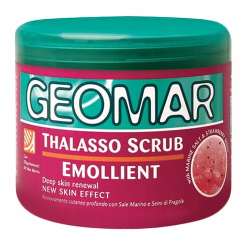 GEOMAR Peeling do ciała EMOLLIENT TRUSKAWKA Balsam