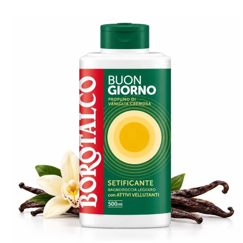 Borotalco Setificante Żel pod Prysznic Wanilia 500 ml