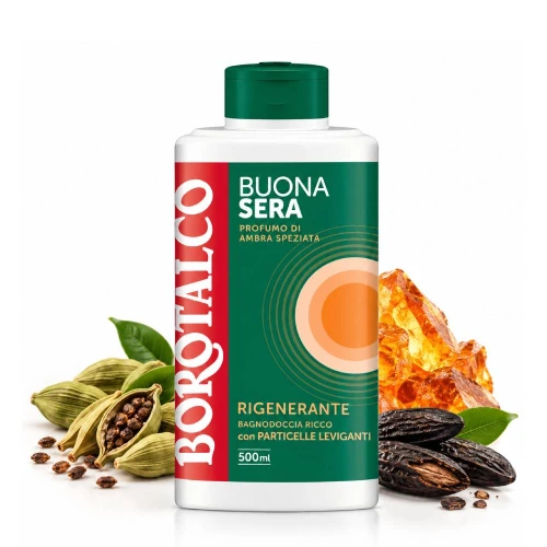 Borotalco  Rigenerante Żel pod Prysznic Ambra Speziata 500 ml