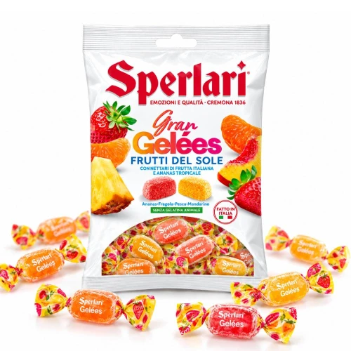 Sperlari Frutti del Sole Cukierki Galaretki Owocowe 175 g