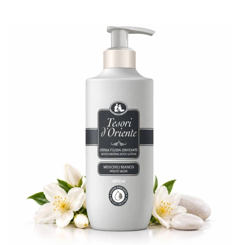 Tesori d'Oriente Muschio Bianco Balsam do Ciała 400 ml
