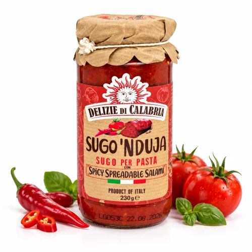 Delizie di Calabria Sos Pomidorowy z Ndują 230 g