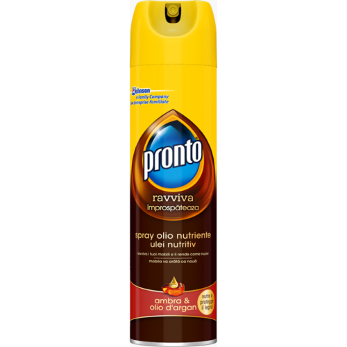 Pronto nawilżający olejek do mebli w ambra i argan 250ml